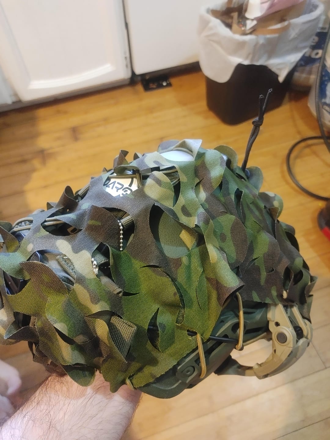 Customer photo review of HelmetScrim™