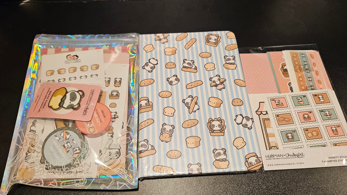 Customer photo review of Bread Pandas Journal