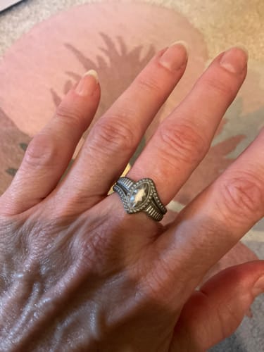 Customer photo review of Silicone Diamond - Marquise Collection