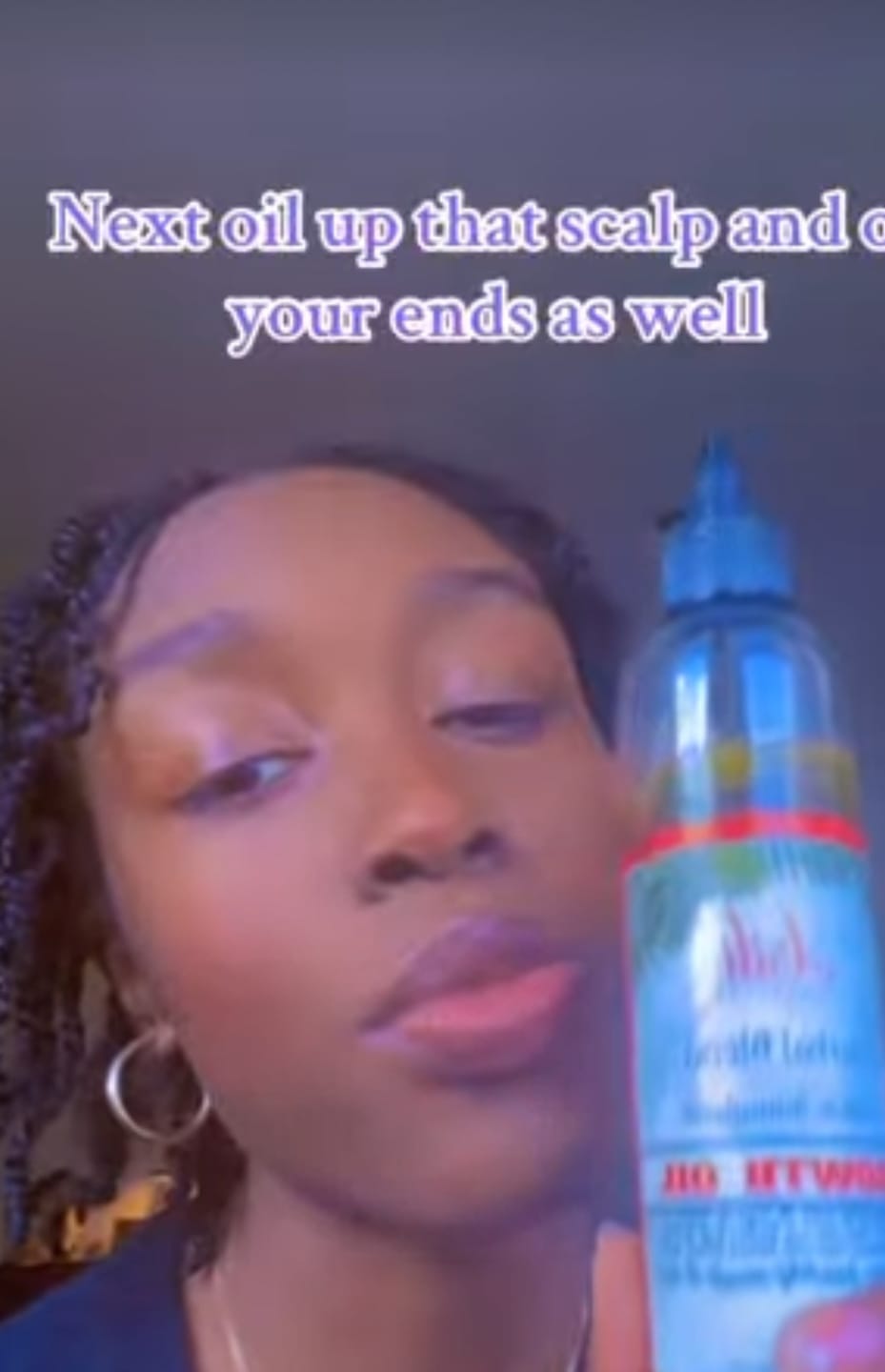 Customer photo review of Herbal Follicle Stimulator Growth Oil - Scalp & Hair Strengthening Treatment