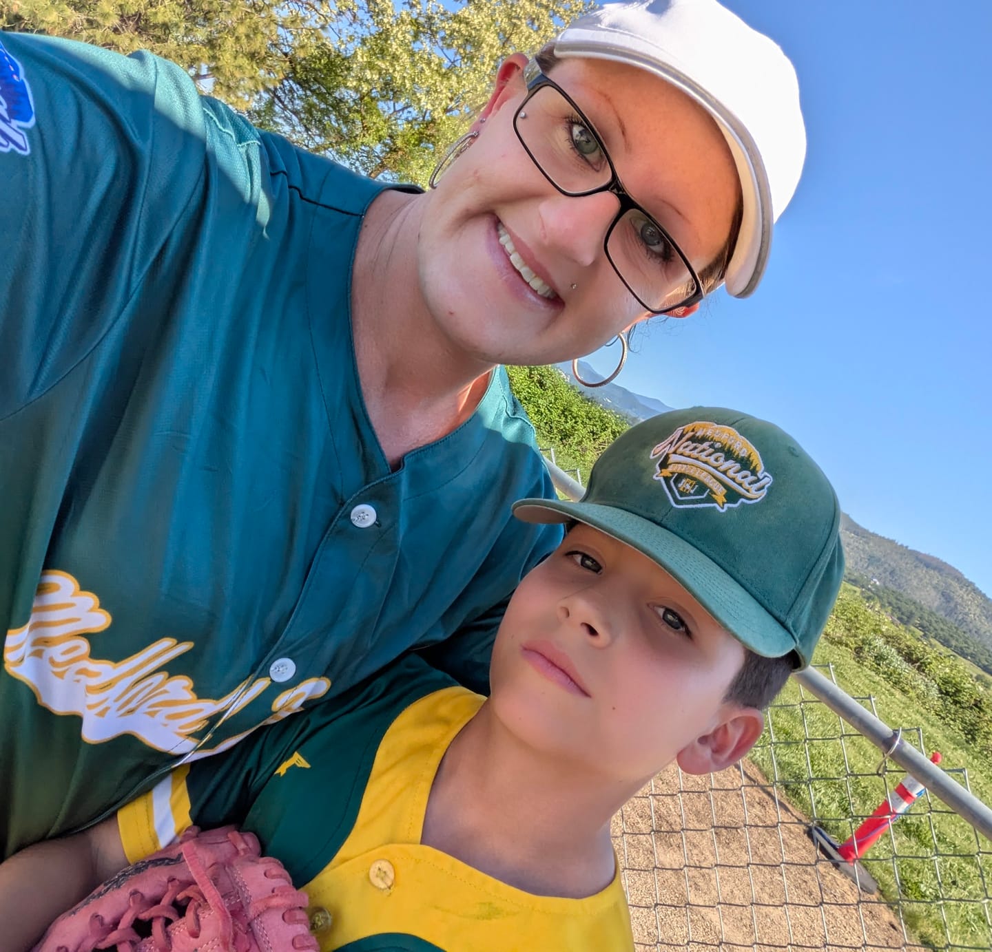 Customer photo review of Custom Full Print Design Baseball Jersey yellow-green