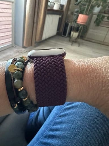 Customer photo review of bandkult Apple Watch Armband "Trail"