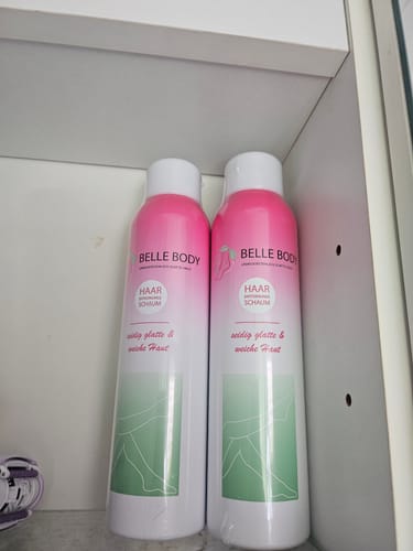 Customer photo review of Haarentfernungsschaum