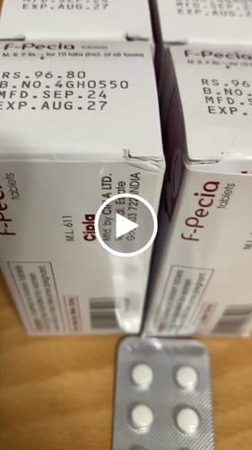 Customer video review of [에프페시아] 피나스테리드 1mg   / 프로페시아 제네릭 / 27년 4월~8월까지 유효기간 (재확인중)