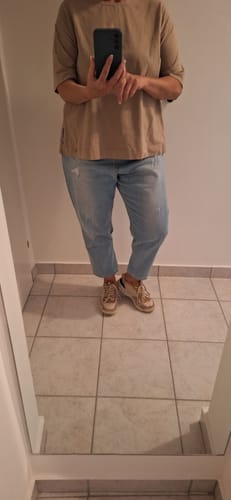 Customer photo review of JEANY Baggy Jeans