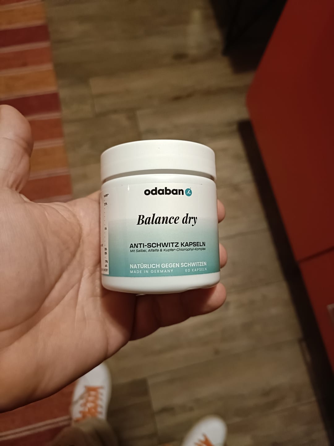 Customer photo review of odaban® Balance dry - Anti-Schwitz Kapseln I Abo
