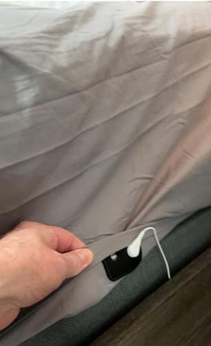 Customer photo review of Terra - Grounding Bed Sheet