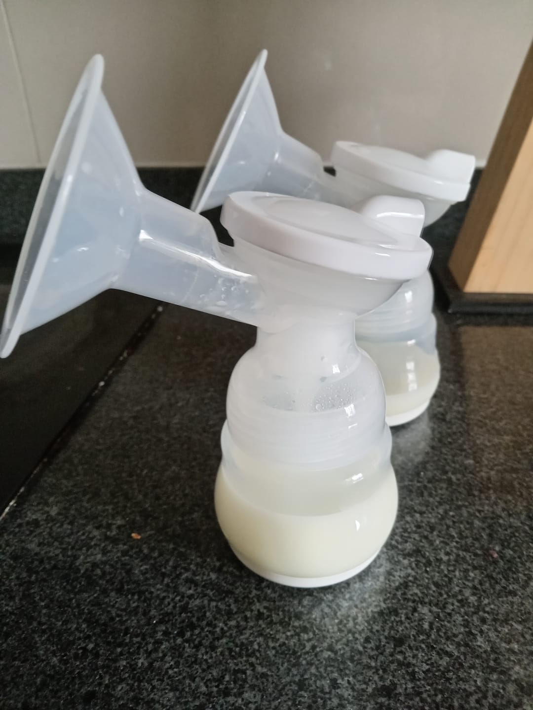 Customer photo review of Extractor de leche doble