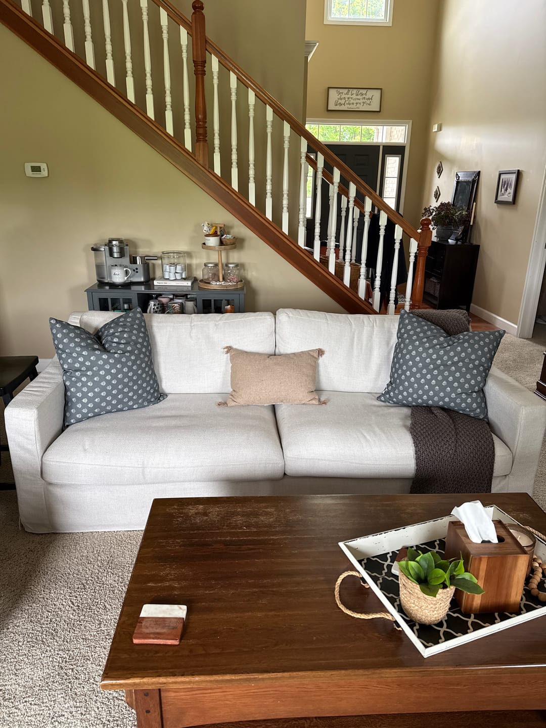 Customer photo review of Clay Vintage in Blue - 18" | 22" | 24"
