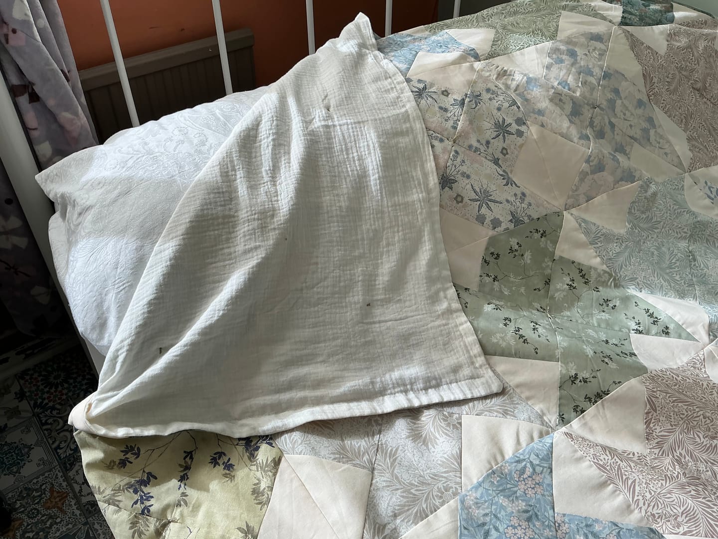 Customer photo review of Plain Double Gauze Fabric