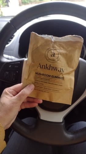 Customer photo review of 2-Month Mushroom Gummies