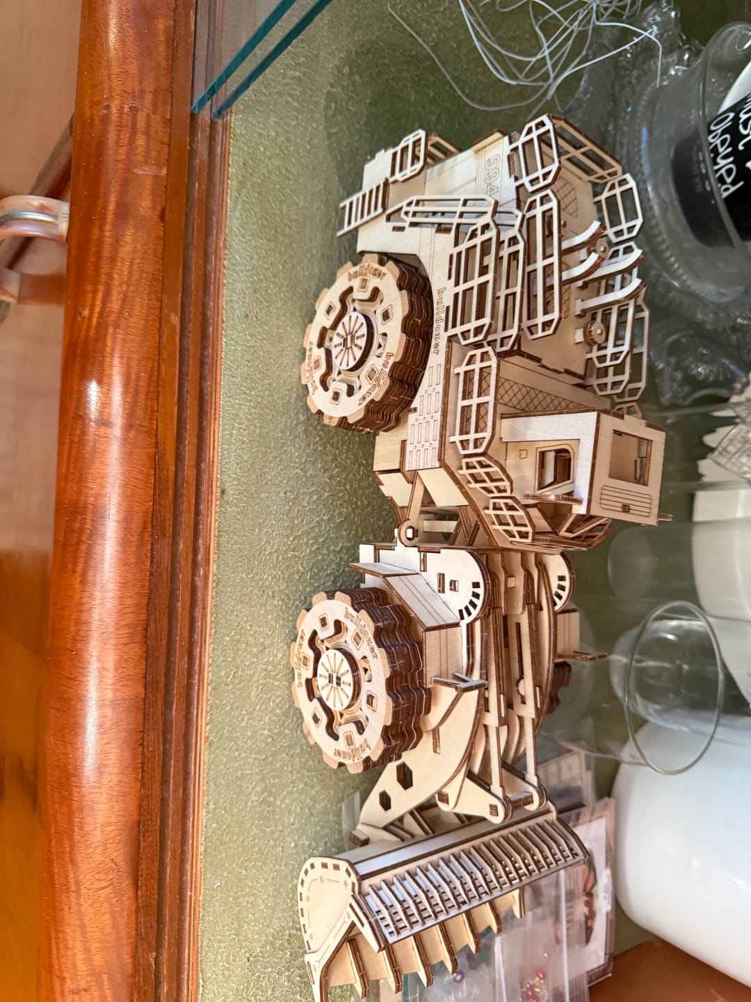 Customer photo review of Rokrgeek 994 Forklift 3D Wooden Puzzle