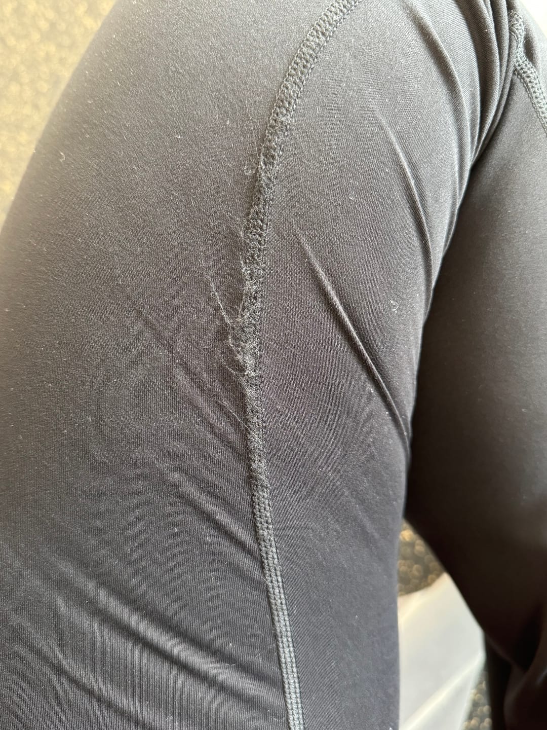 Customer photo review of MixUp Flared Leggings