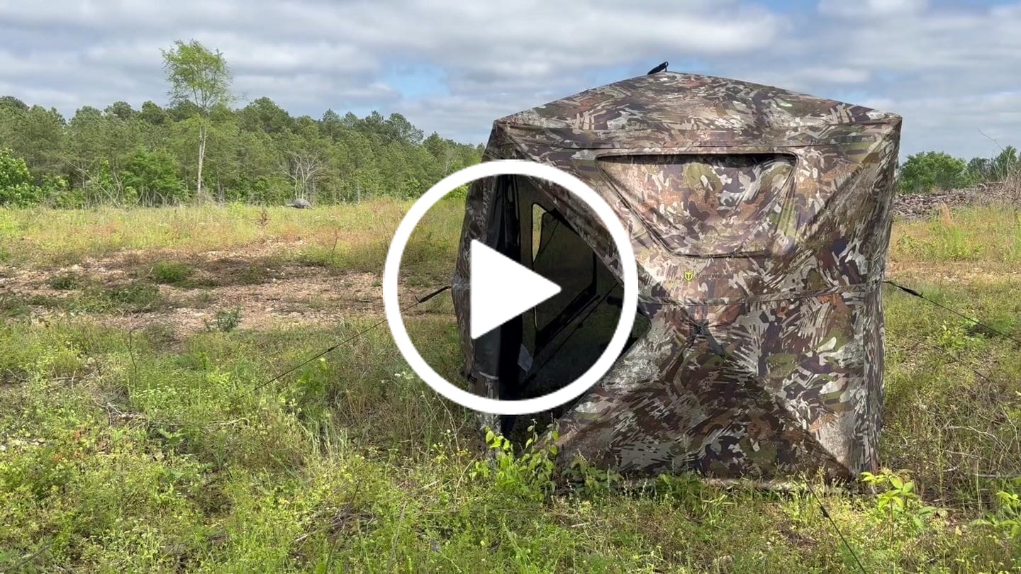 Customer video review of TideWe Hunting Chair Adjustable Height 360°  Swivel Blind Chair With Armrests