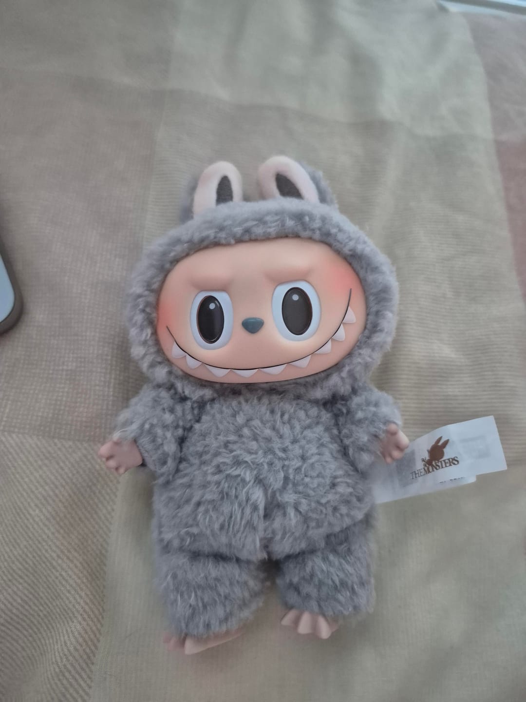 Customer photo review of Pop Mart Labubu The Monsters Tasty Macarons Vinyl Face Sealed Case (Single Blind Box)