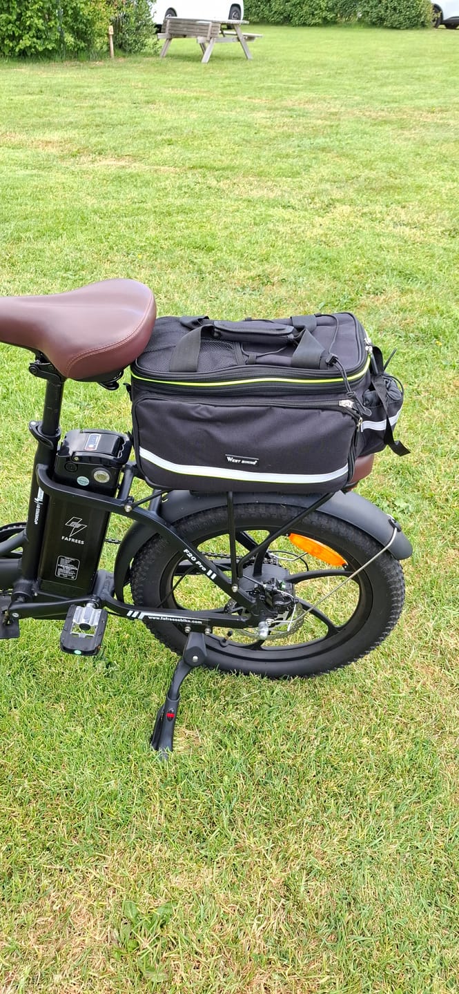 Customer photo review of 35L Large Capacity Bicycle Bag (Save more with ebike BUT not for separate sale)