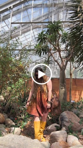 Customer video review of Moonchild Mini Dress 0425 131