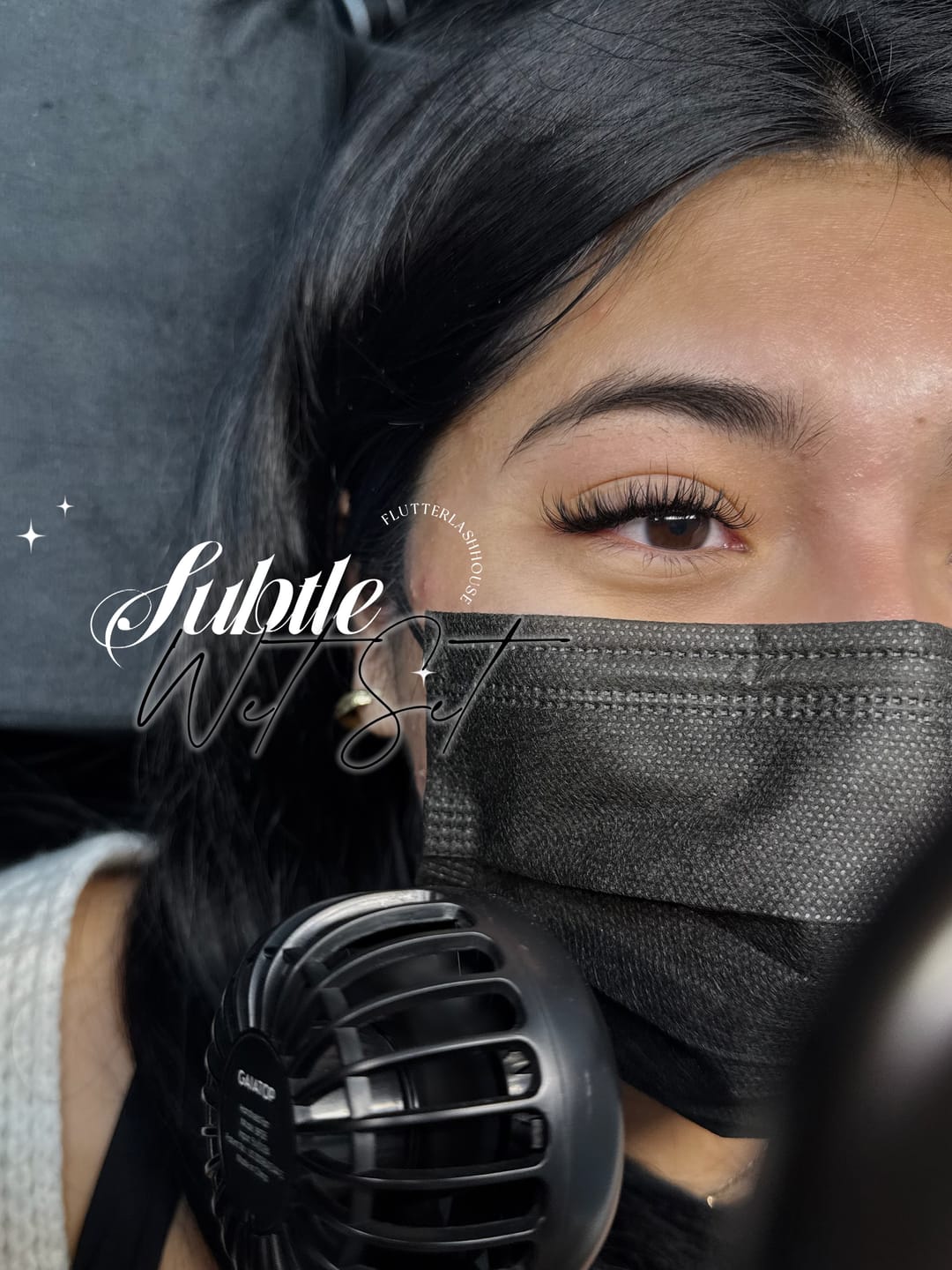 Customer photo review of Bomb Glue 0.1-0.3s Fast Drying Extremely Strong Lash Adhesive