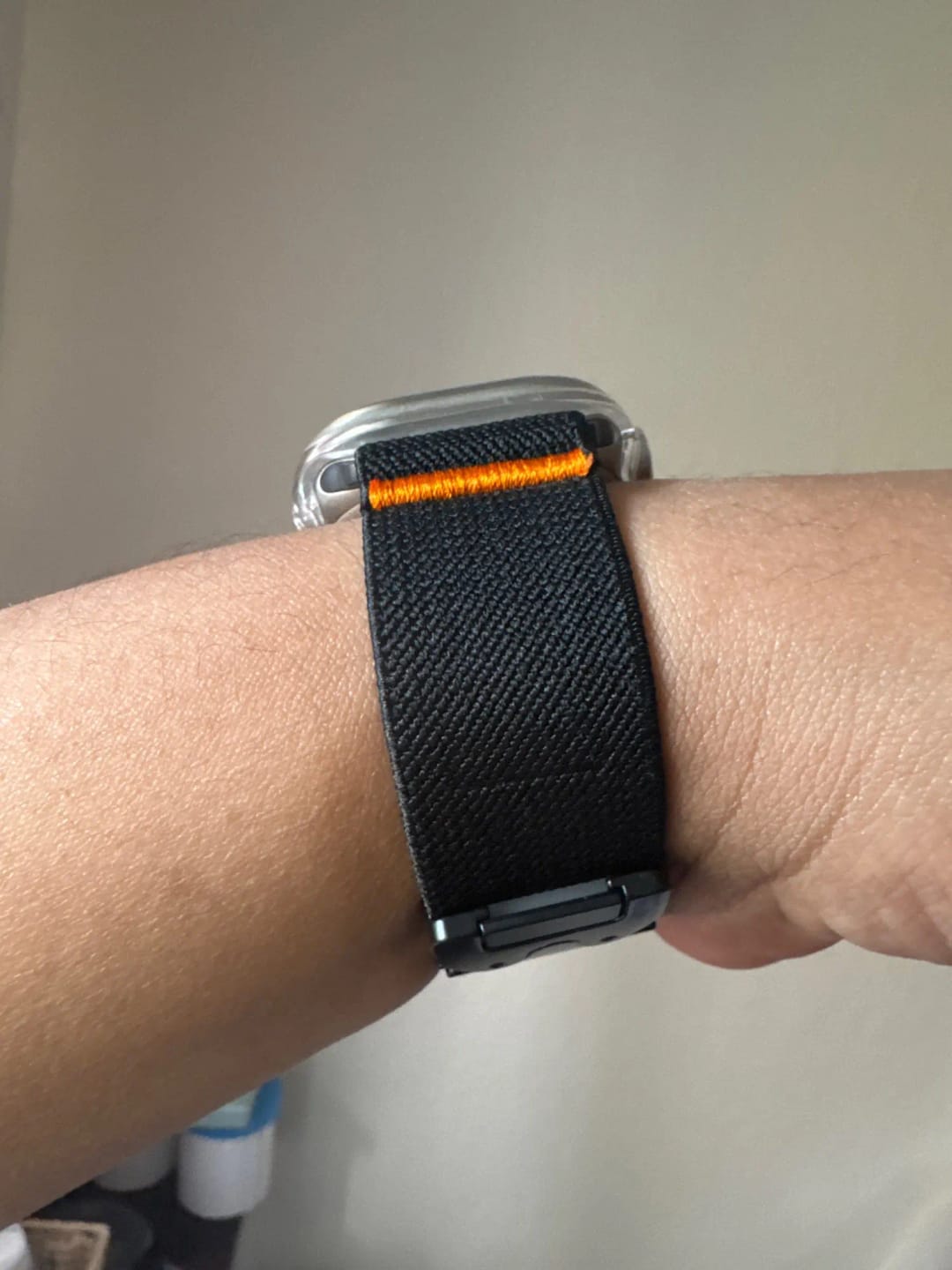 Customer photo review of bandkult Apple Watch Armband "Skydive"