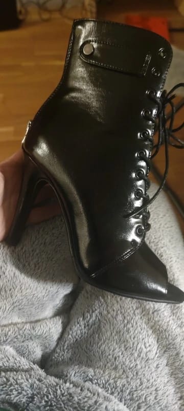 Customer photo review of Chaussures de danse heels montantes LINA
