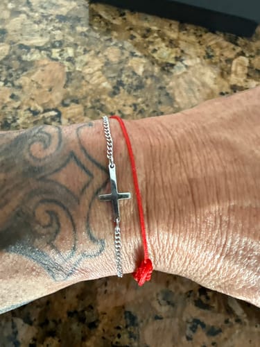Customer photo review of CROSS BRACELET