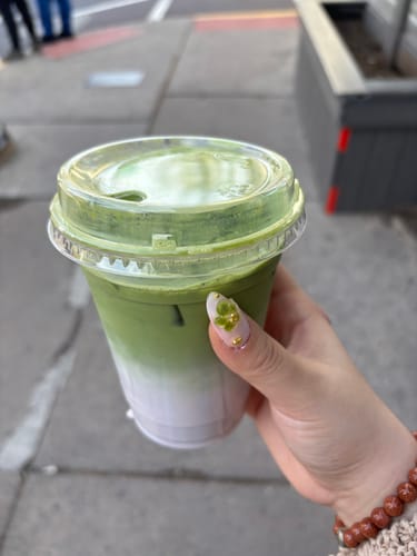 Customer photo review of Washimine Ceremonial Matcha Tea