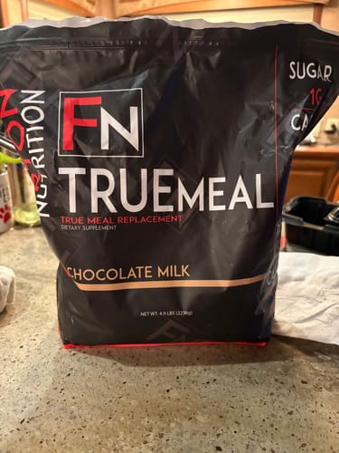Customer photo review of True Meal Low Carb Meal Replacement