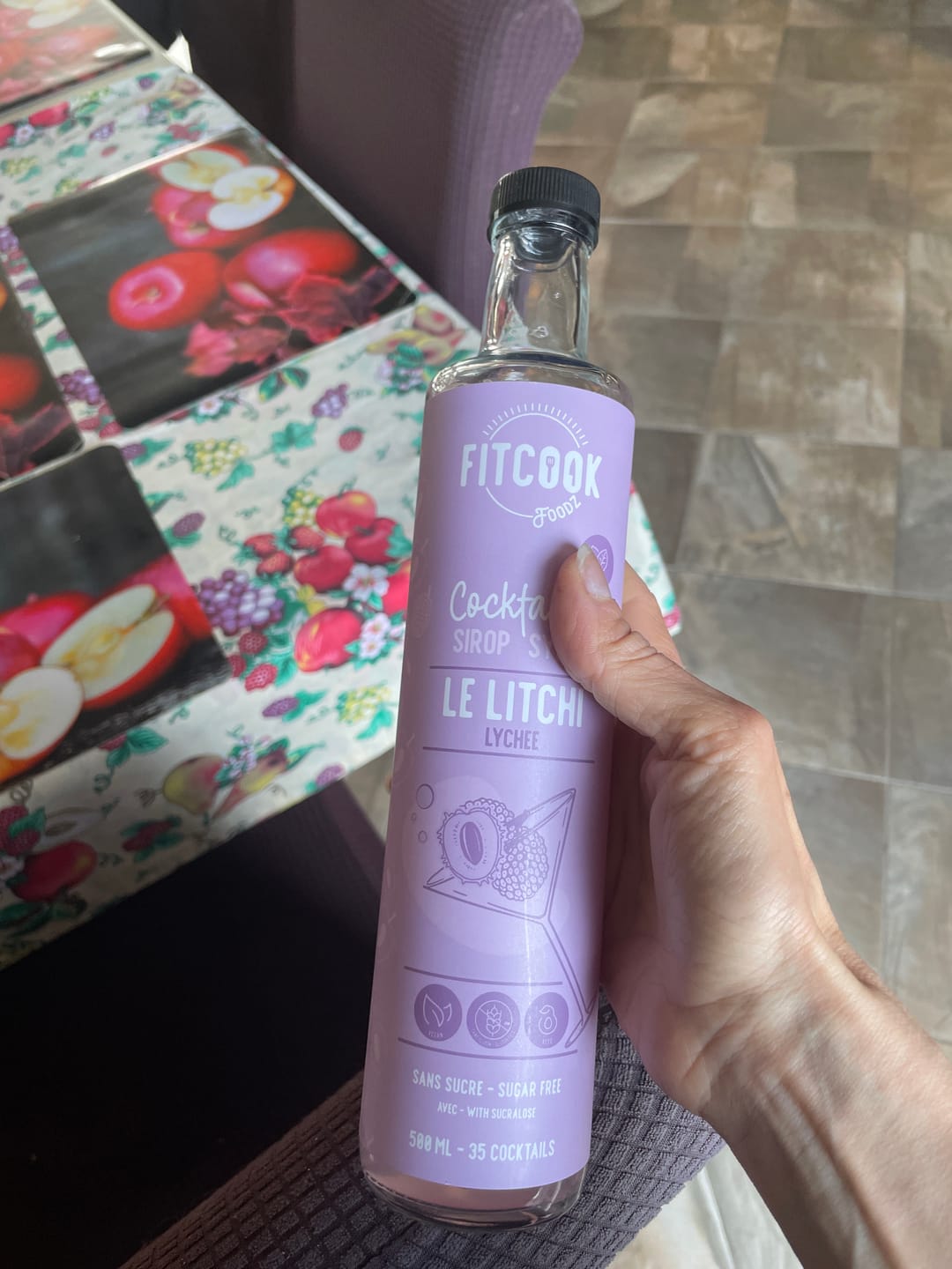 Customer photo review of Fitcook Foodz - Sirop Cocktail 500ml