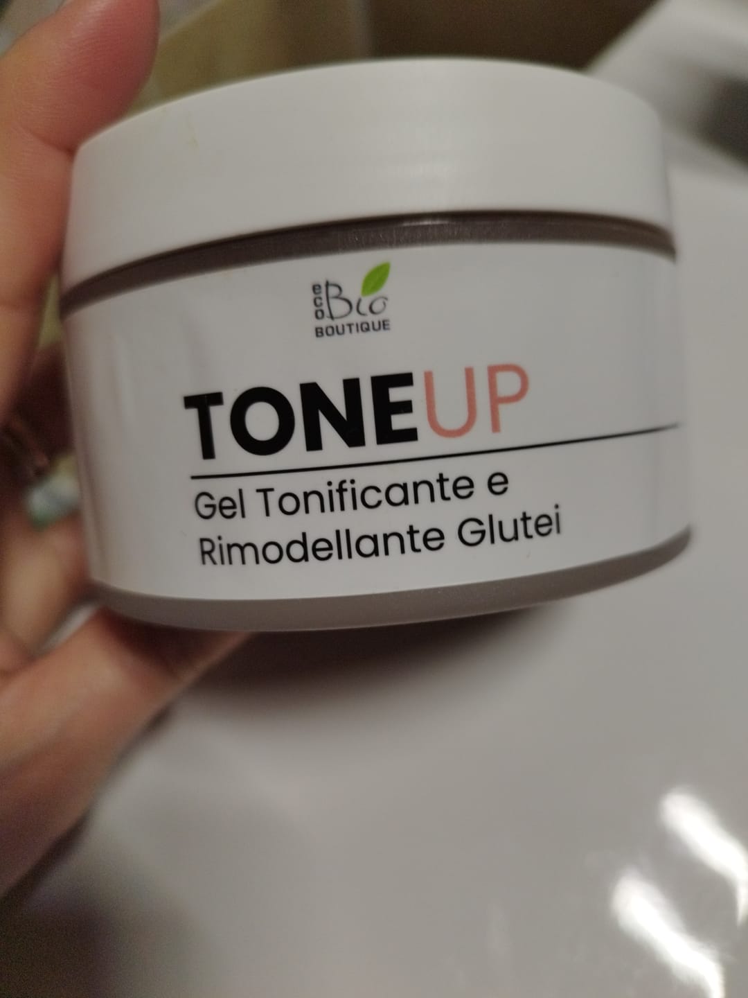 Customer photo review of ToneUp