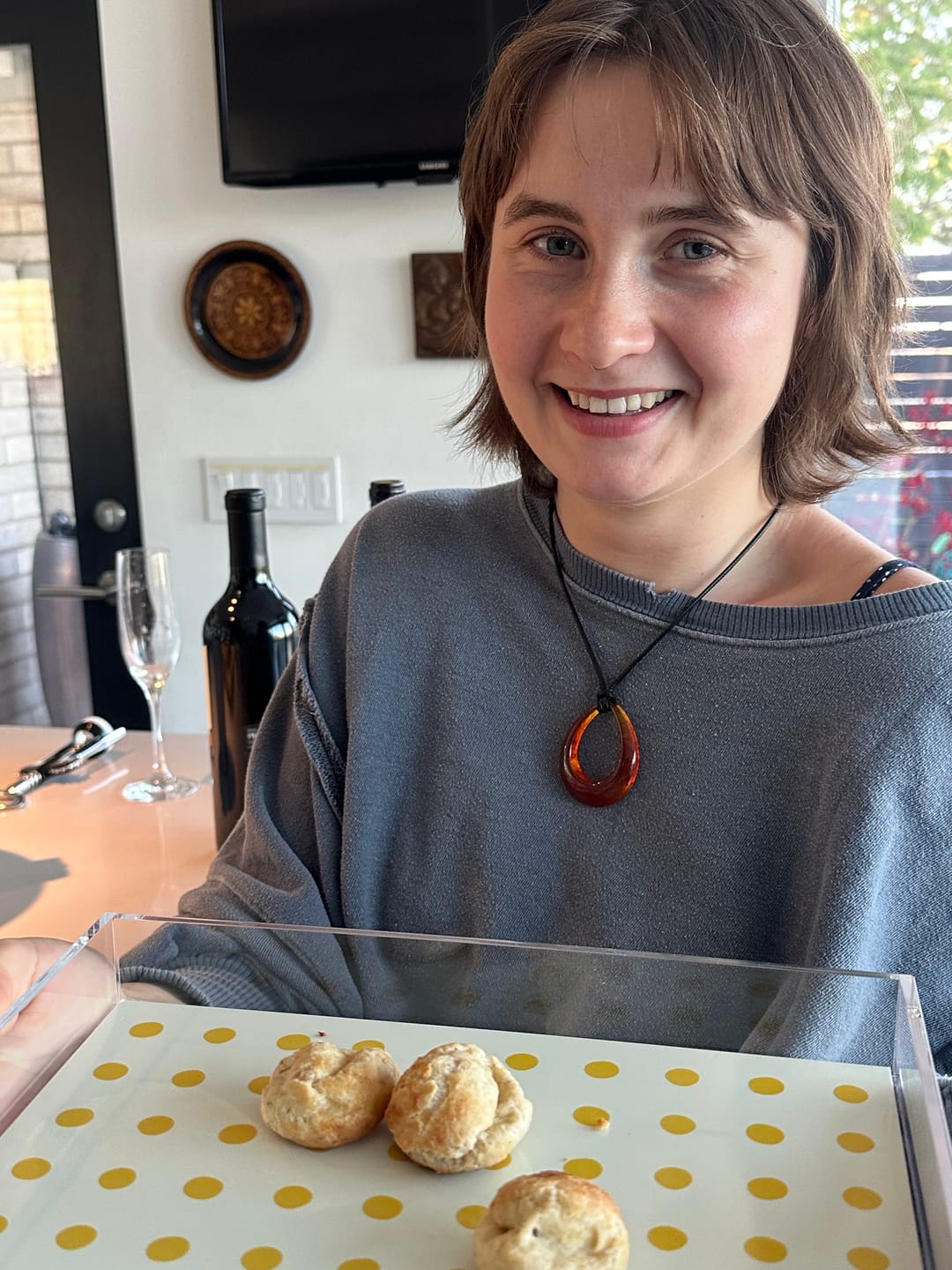 Customer photo review of Cacio e Pepe Gougies (Gluten Free) - 36 Pieces