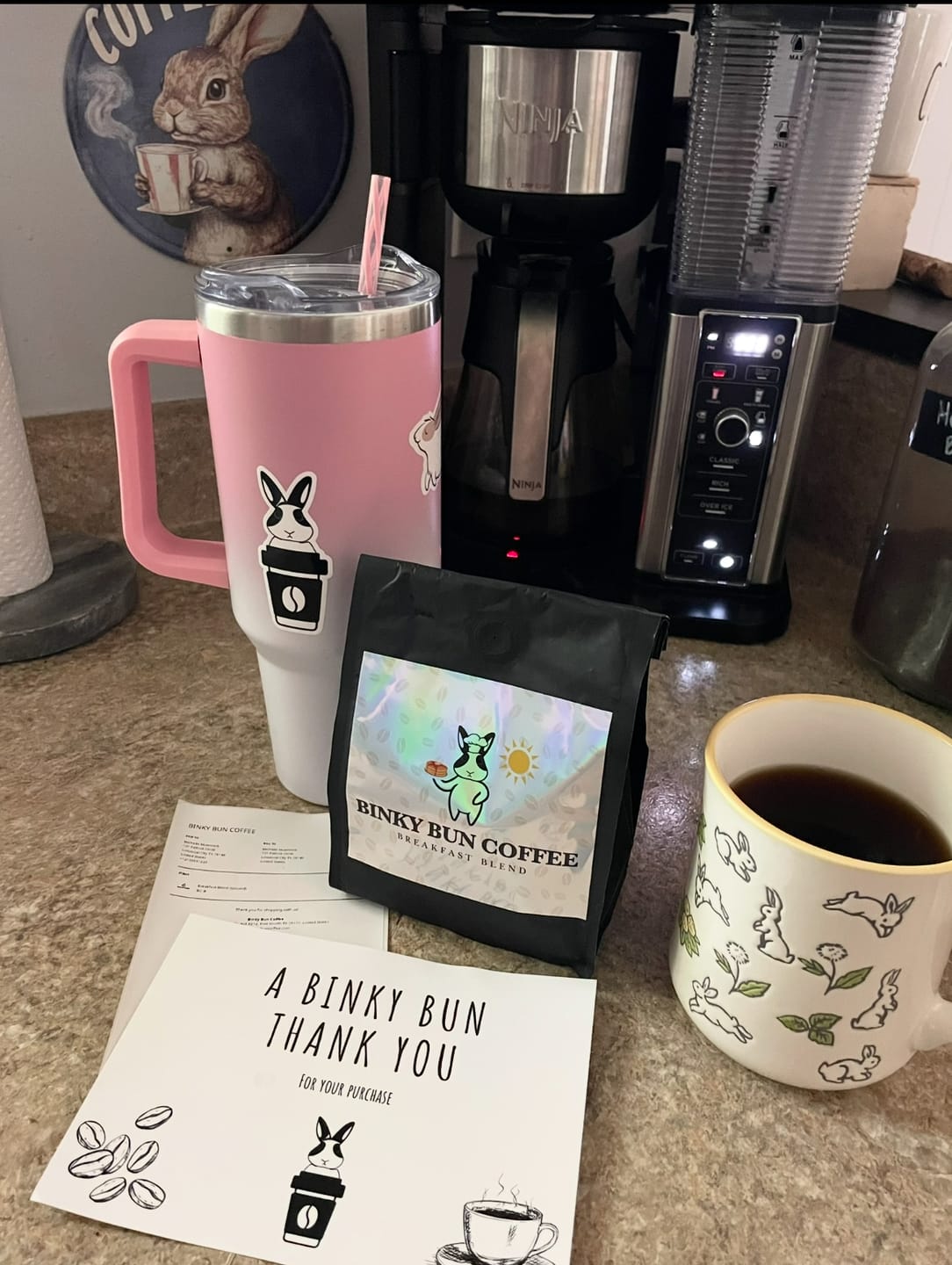 Customer photo review of Breakfast Blend (Ground)