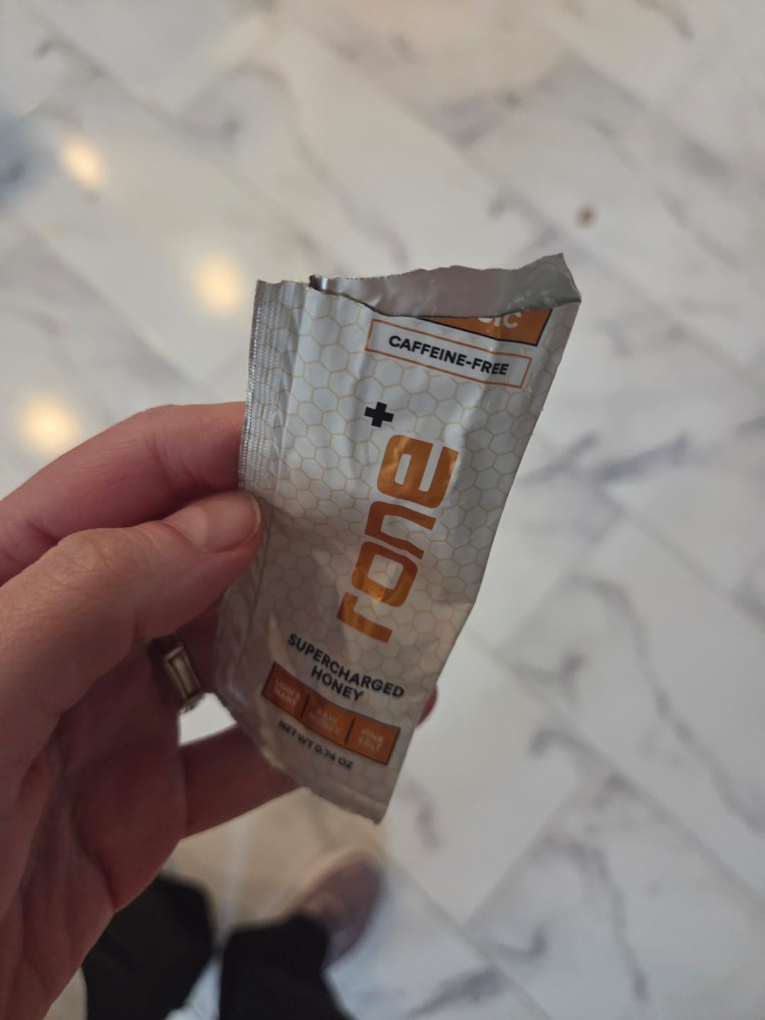 Customer photo review of Caffeine-Free - Classic - SuperCharged Honey (20-Pack)