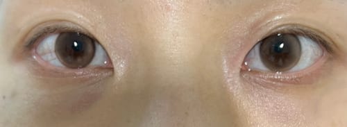 Customer photo review of Dewy Kristin 1Day - 棕色