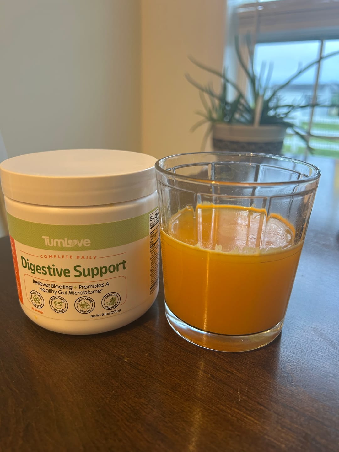 Customer photo review of Daily Digestive Support Powder