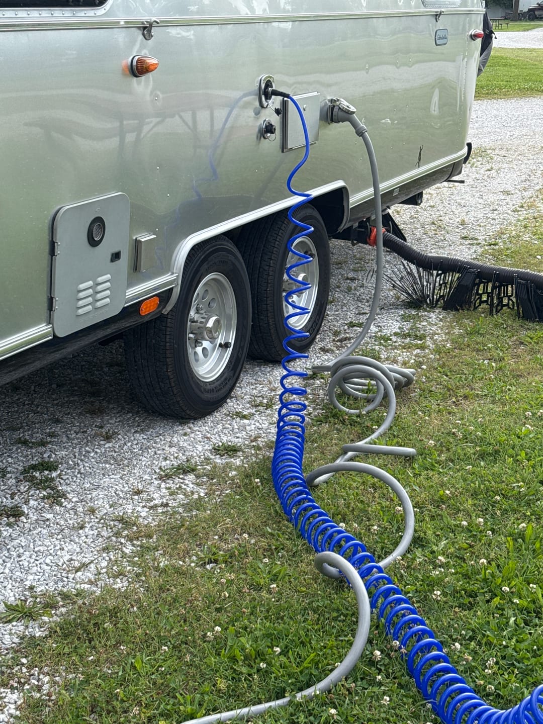 Customer photo review of RV Water Hose with AIR GEAR Storage Bag