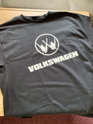 Customer photo review of VOLKSWAGEN T-SHIRT