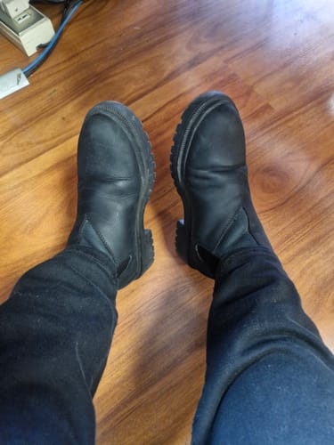 Customer photo review of Botín Original 2.0 Negro Menta Mujer