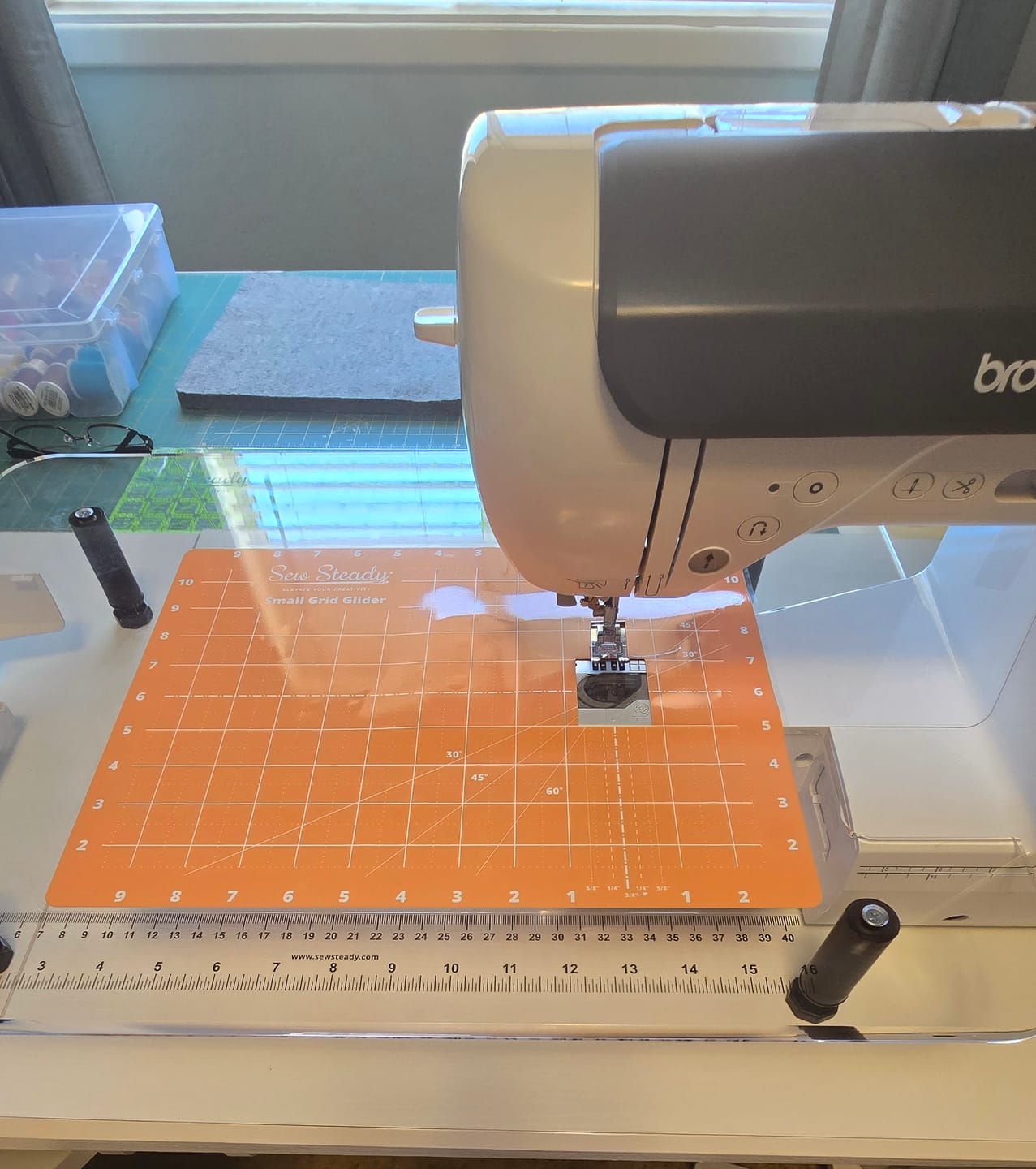 Customer photo review of Grid Gliders - Sew Steady