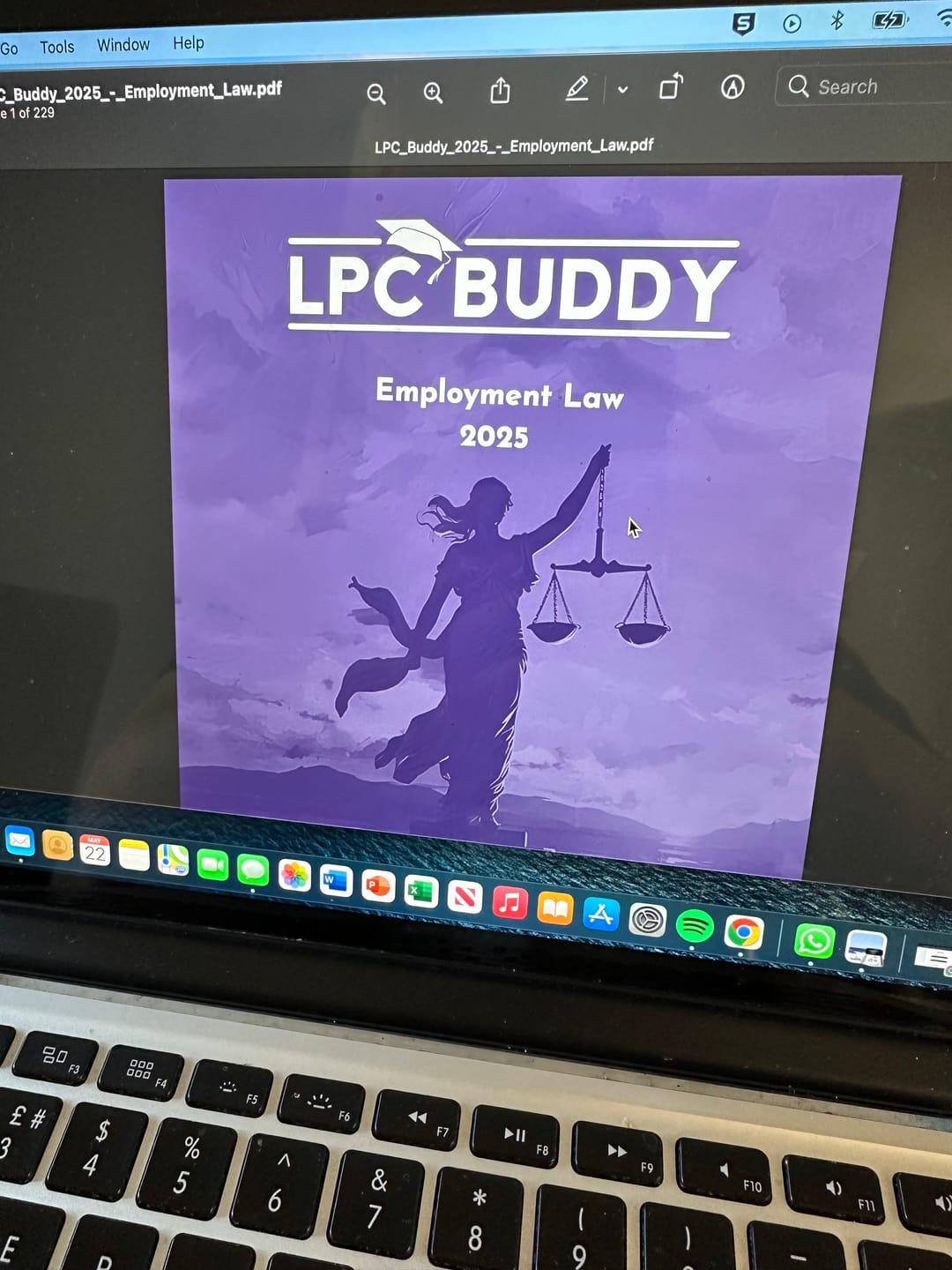 Customer photo review of LPC Buddy™ 2025 | Employment Law | Distinction Level Study Guide for the LPC (Electronic)