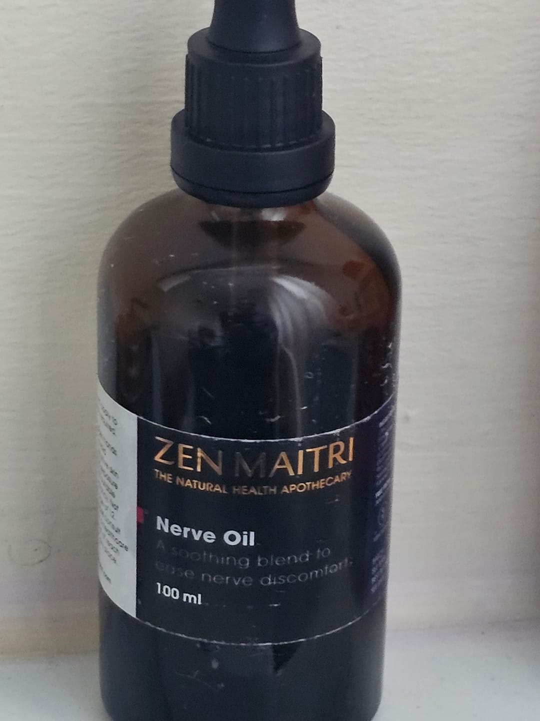 Customer photo review of Nerve Oil | Massage Oil | For Nerve Support | All-Natural Ingredients | 100ml