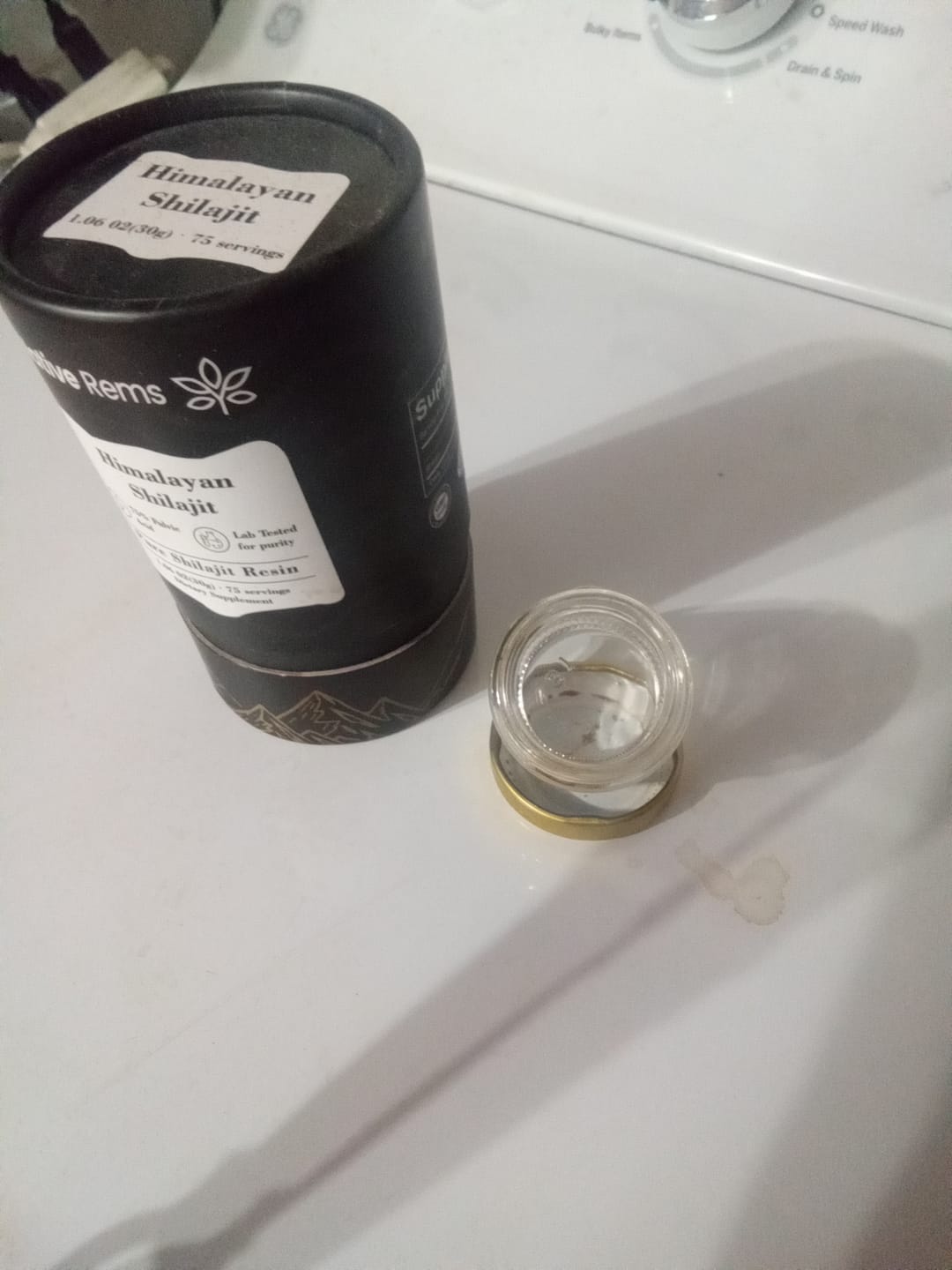 Customer photo review of Black Friday Sale - Native Shilajit Resin