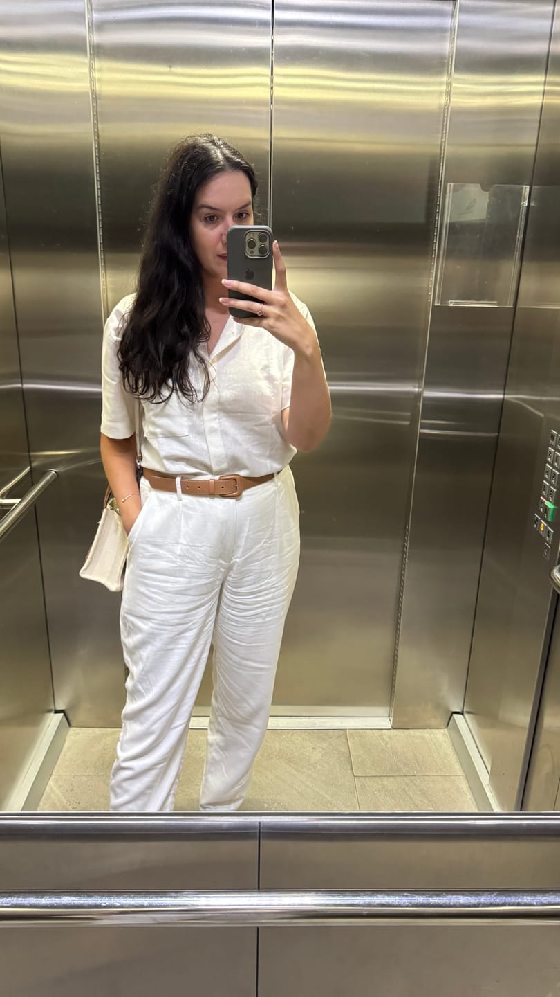 Customer photo review of Camisa Jambo Off White