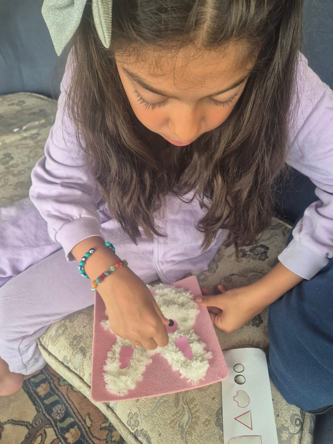 Customer photo review of 6'Lı Punch Needle Nakış Kiti