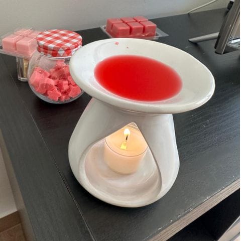 Customer photo review of Té verde - Wax melts