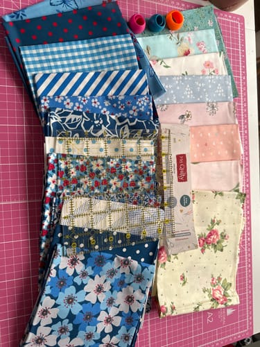 Customer photo review of Mrs Quilty Subscription Box