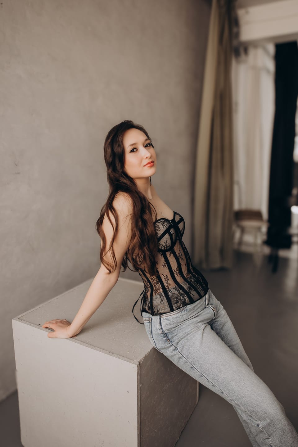 Customer photo review of Olivia corset