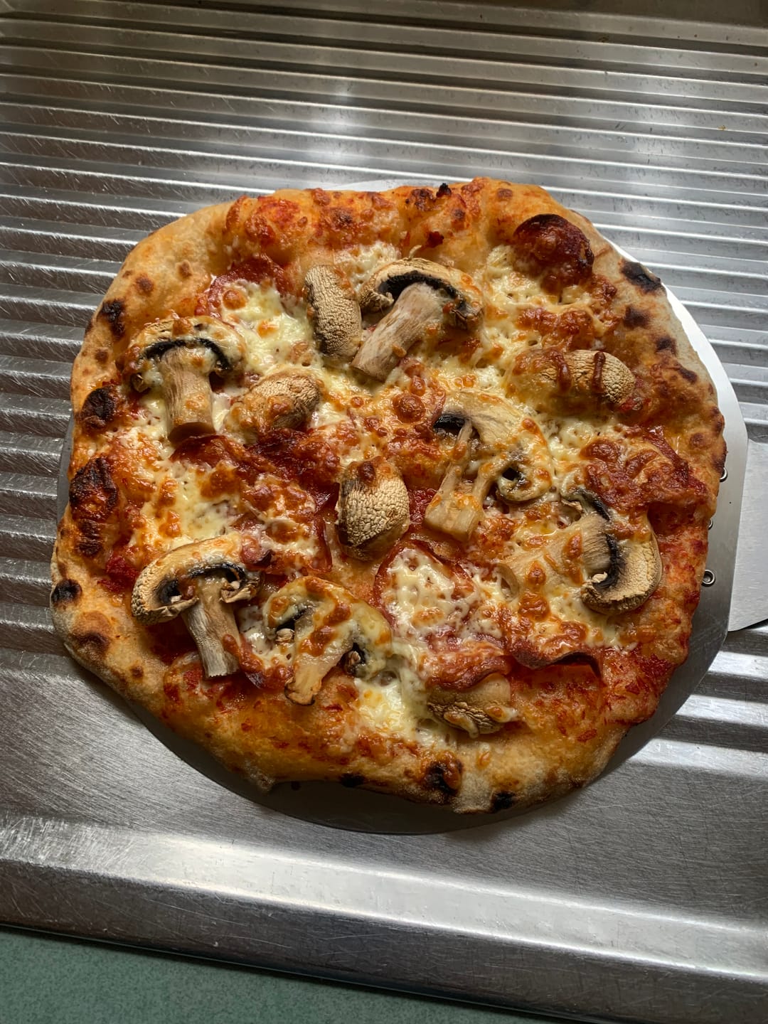 Customer photo review of Lightly-Sauced Pizza Base