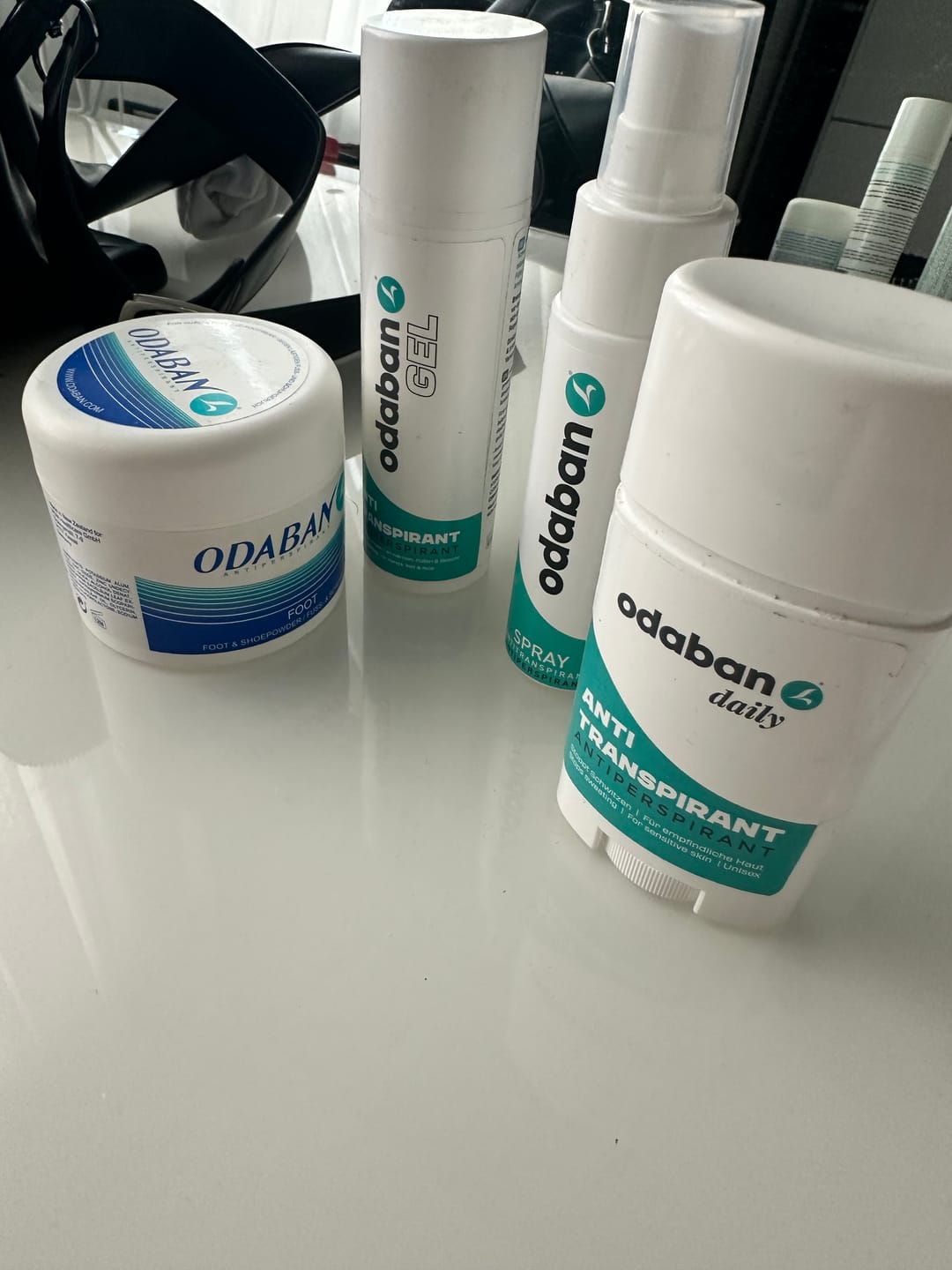 Customer photo review of odaban® Spray Antitranspirant