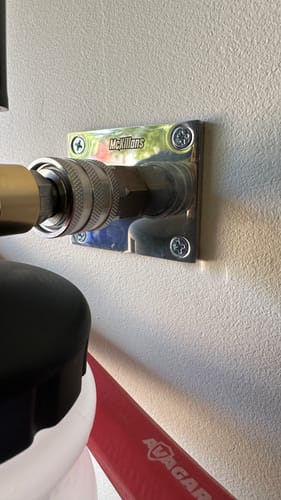 Customer photo review of Automatic Foam Cannon Mount