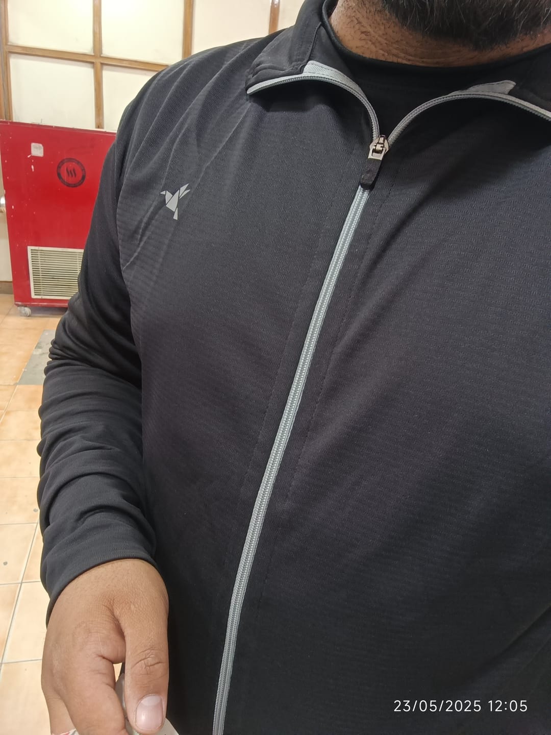 Customer photo review of Jet Black - Sunblock Jacket